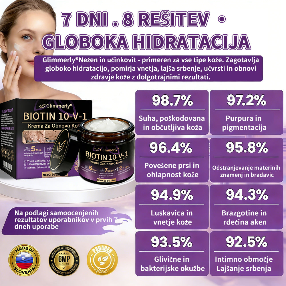 Izdelano v Sloveniji in dostavljeno iz Slovenije. 👩‍⚕️🍉𝐆𝐥𝐢𝐦𝐦𝐞𝐫𝐥𝐲®𝐁𝐢𝐨𝐭𝐢𝐧 𝟏𝟎-𝐕-𝟏 𝐊𝐫𝐞𝐦𝐚 𝐙𝐚 𝐎𝐛𝐧𝐨𝐯𝐨 𝐊𝐨ž𝐞🔥